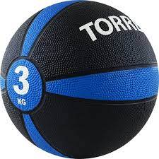 Медбол TORRES 3 кг, резина диам. 21,9 см 