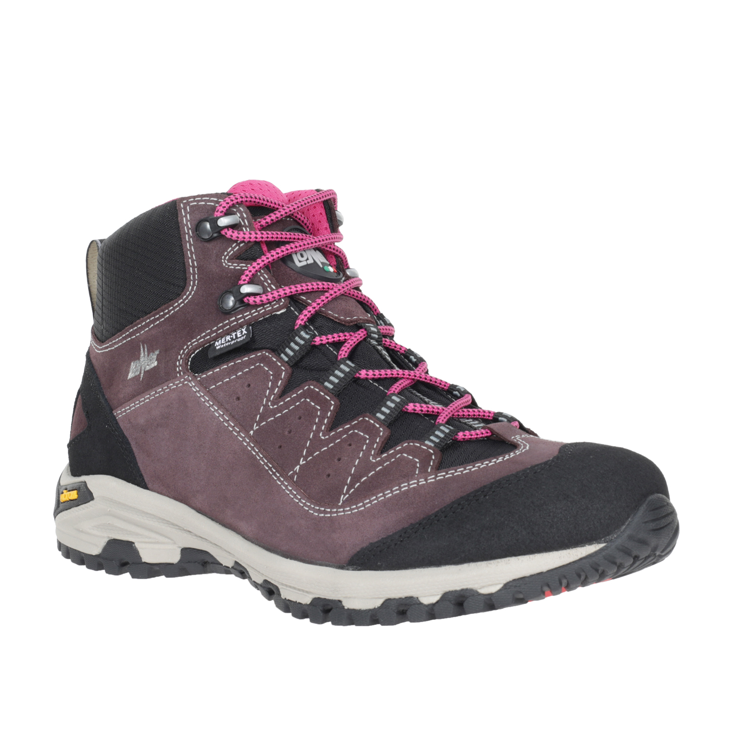 Ботинки Lomer Sella High MTX Suede Borgogna  39
