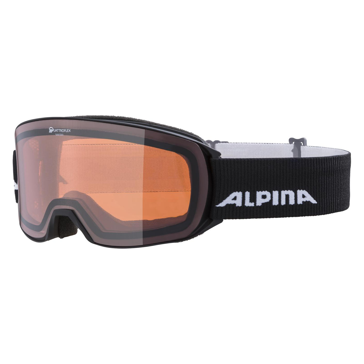 Очки г/л Alpina A7276831 Nakiska Qv Black Matt 
