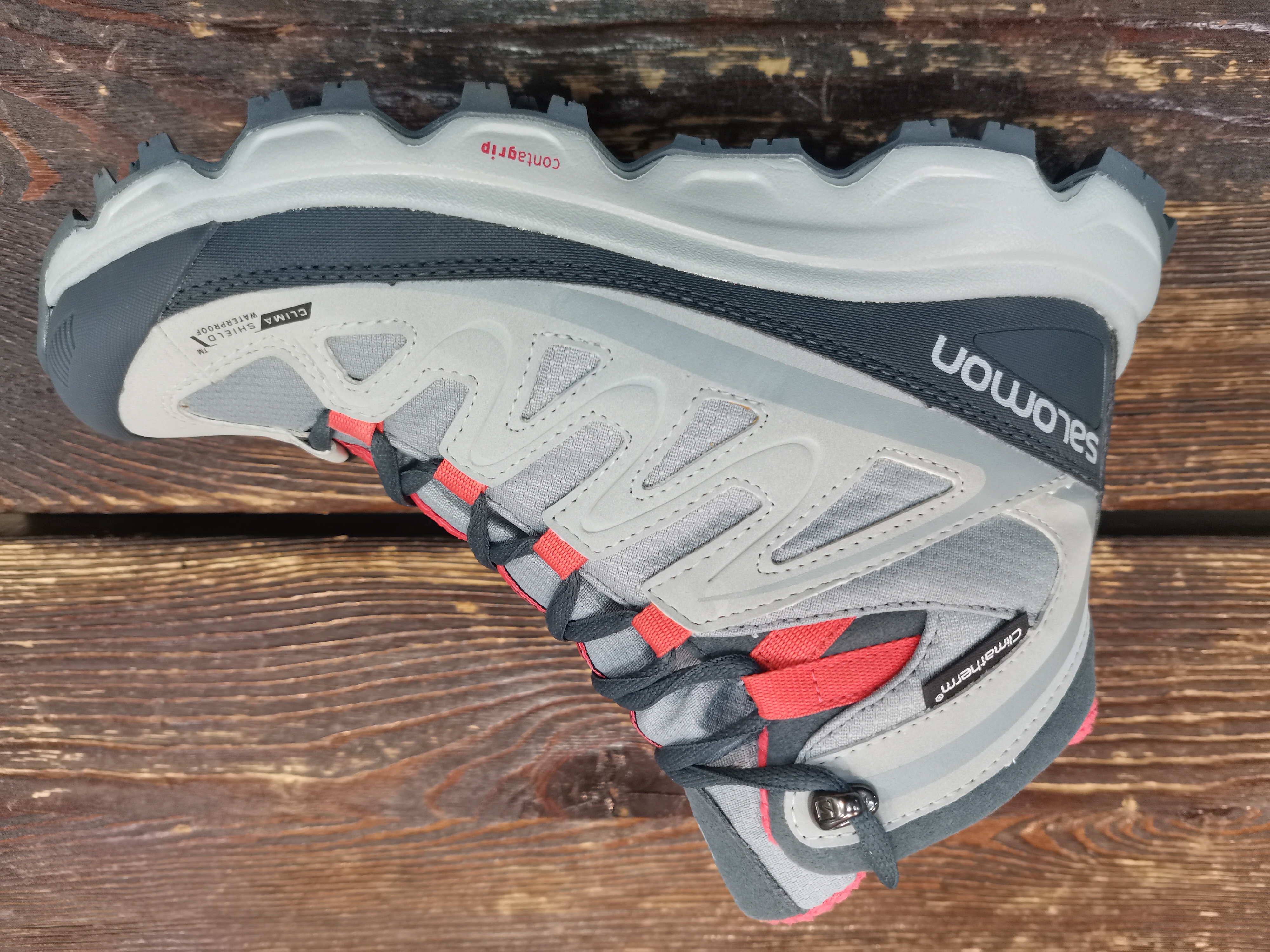 Ботинки SALOMON SYNAPSE SNOW CS WP W GY/ON/PAP 4.5 