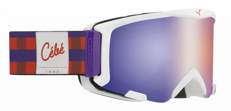 Маска CEBE SUPER BIONIC VIOLET SQUARE BROWN/BLUE 