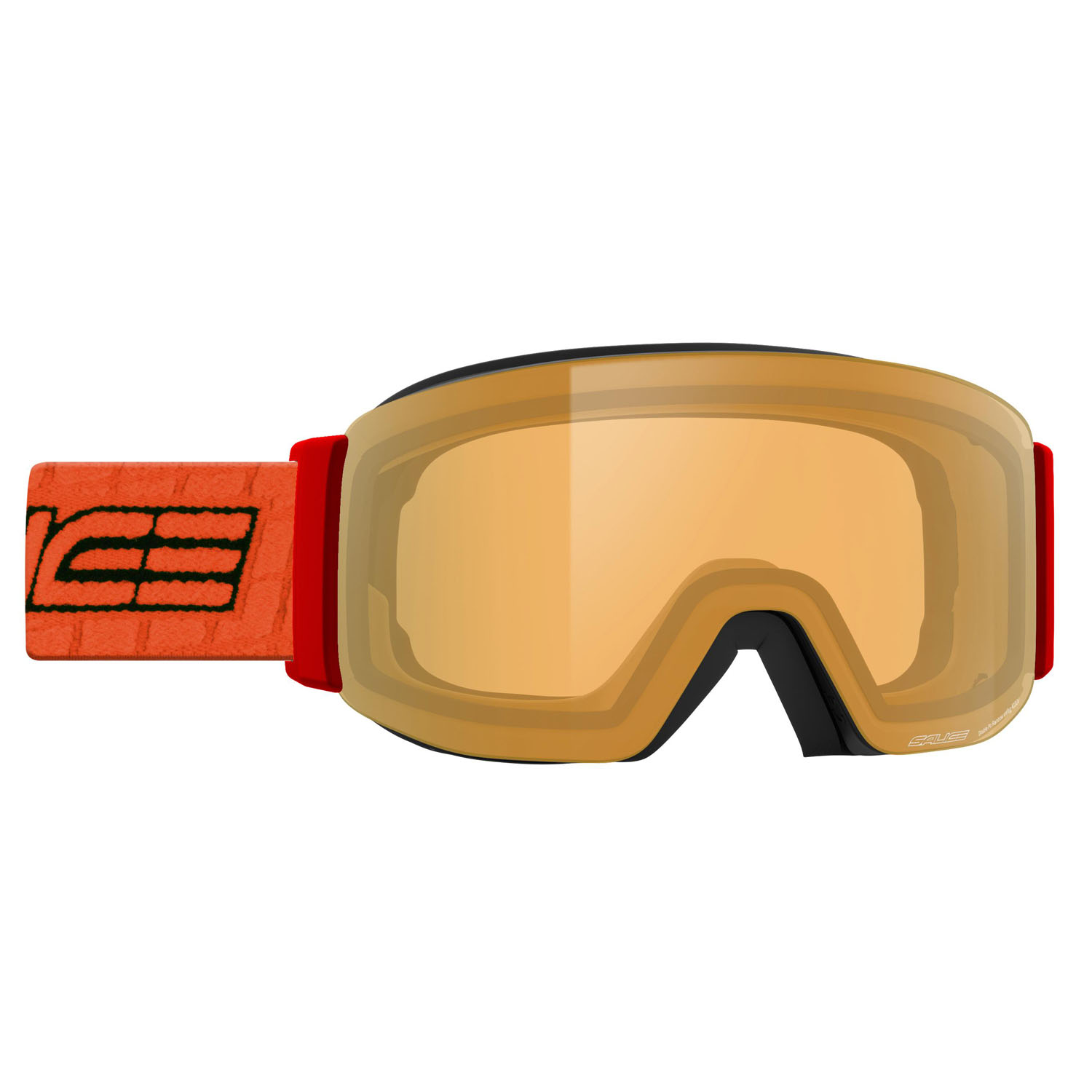 Горнолыж/очки Salice 2022-23 102DAF White-Red/Da Orange S2 (б/р) 