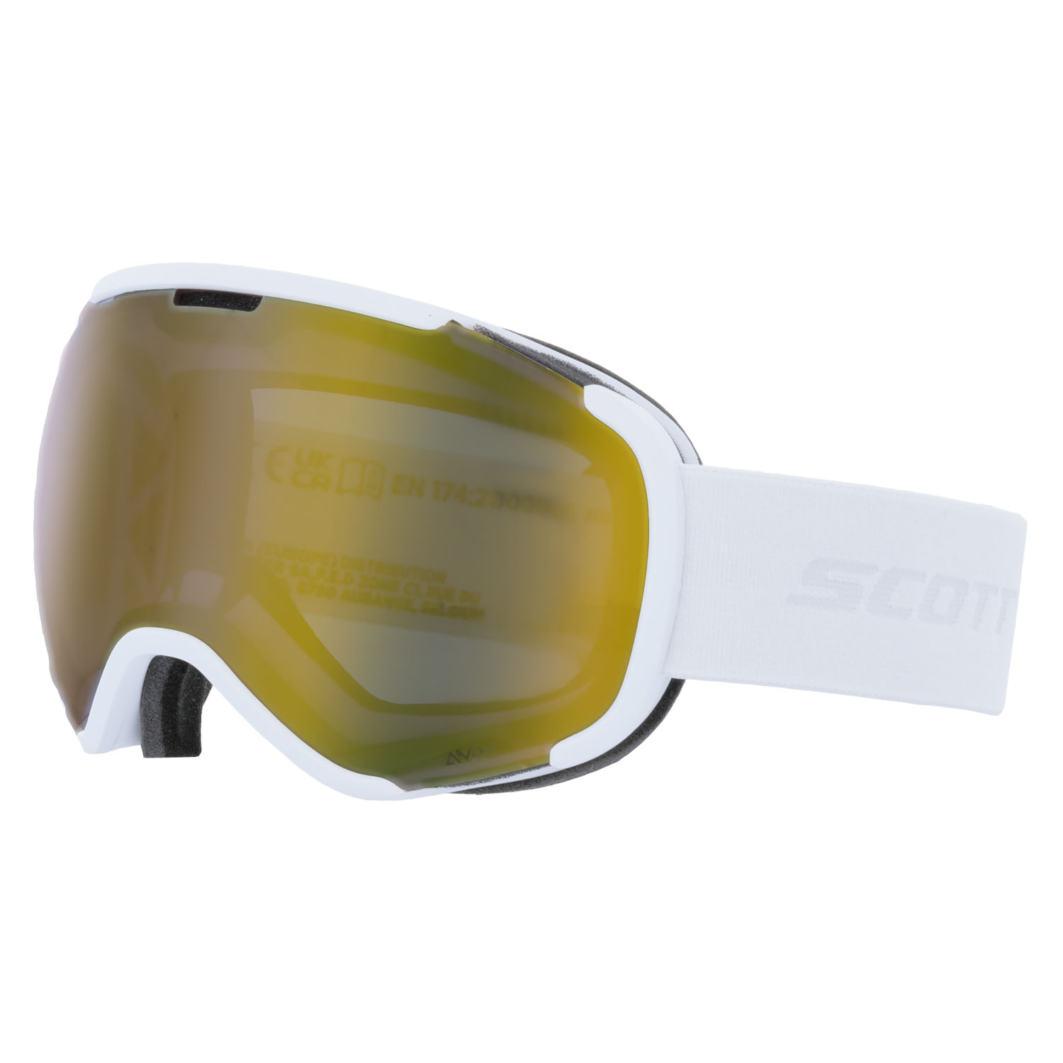 Г/очки SCOTT Faze ll LS white black/light sensitive bronze chrome 