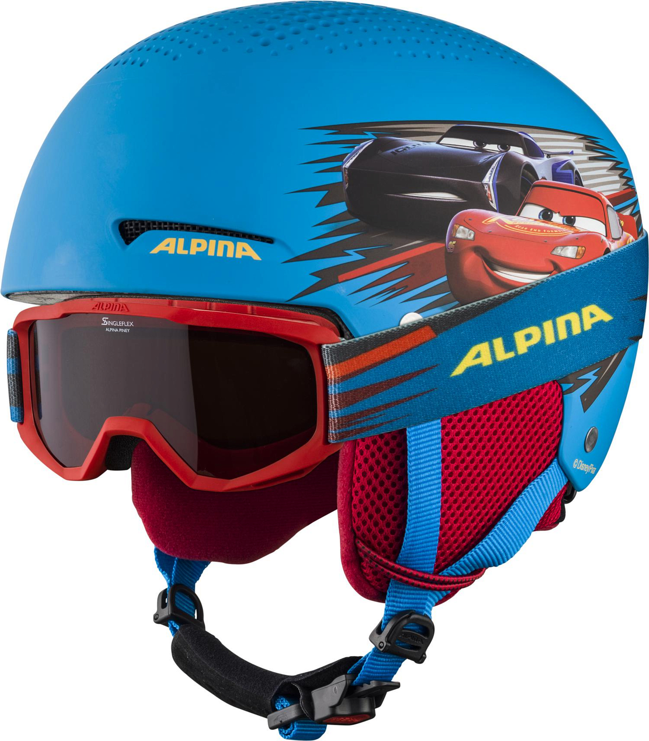 Шлем с визором Alpina A9231_80 Zupo Disney Set Cars 48-52