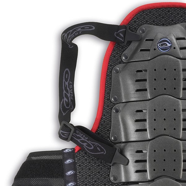 Защита спины NIDECKER Back Support With Body Belt (< Mt. 1,75) Black/Red, SK09098 