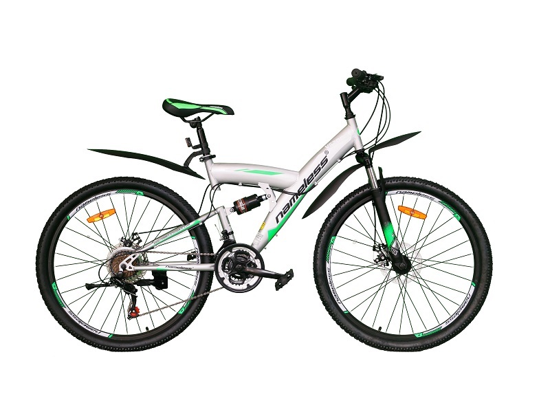 Велосипед Nameless 26" V6200D серый/зеленый 
