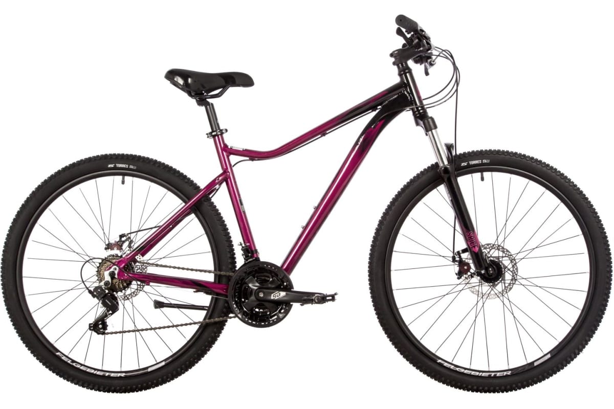Велосипед STINGER 27.5" LAGNA EVO красный, алюминий , размер 19" 