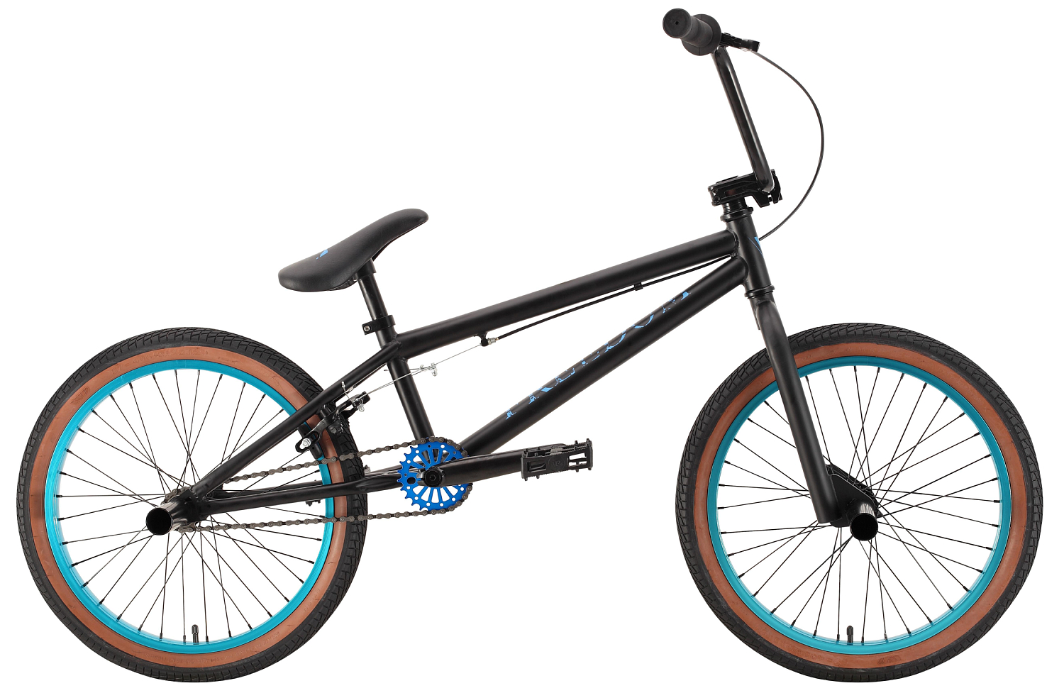Велосипед Welt 2021 BMX Freedom Matt Black, 9.5" 