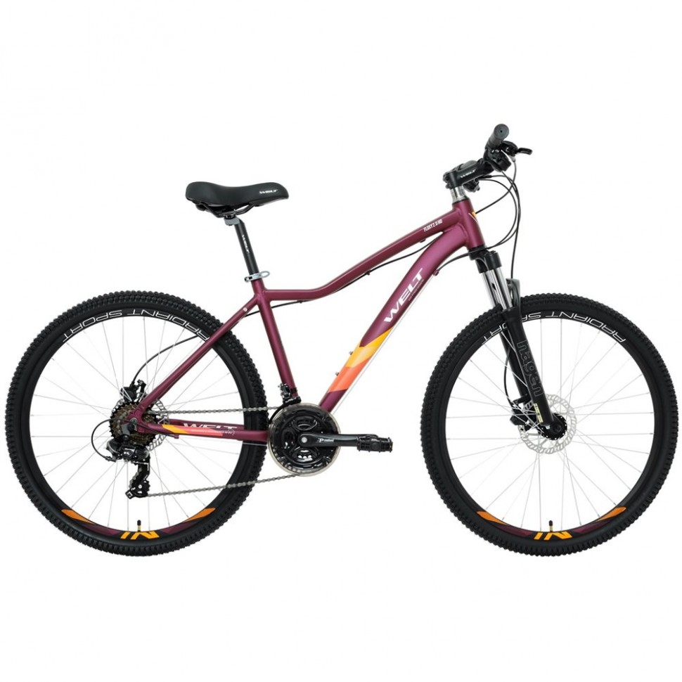 Велосипед Welt Floxy 2.0 HD 27 promo 2023 Space Violet (дюйм:17) 