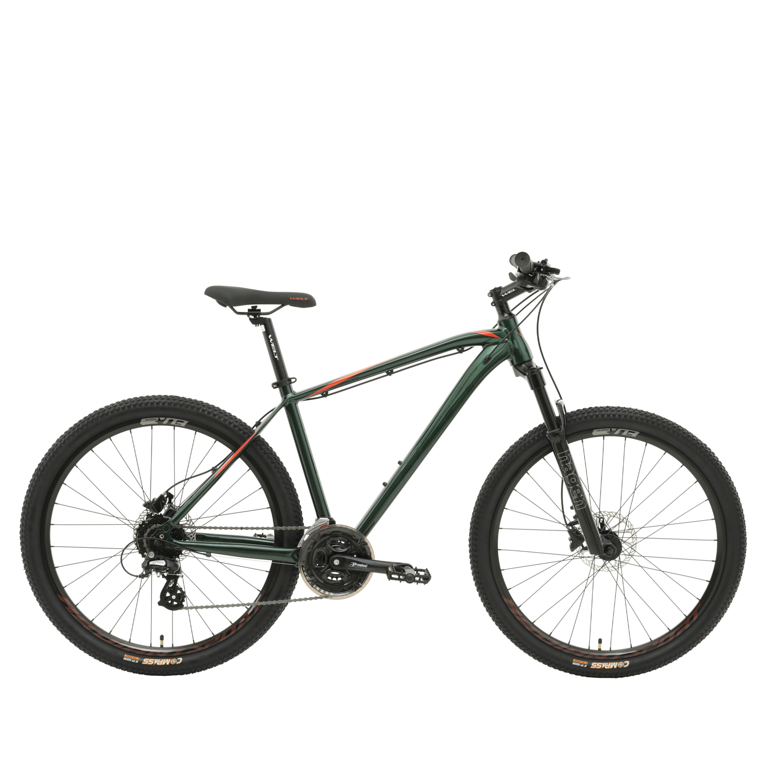 Велосипед Welt Raven 2.0 HD 27 2023 Dark Green (дюйм:20) 