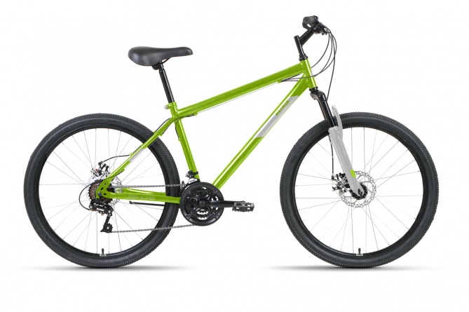 Велосипед Altair 26" MTB HT 2.0 Disc зеленый/серый 19'' 