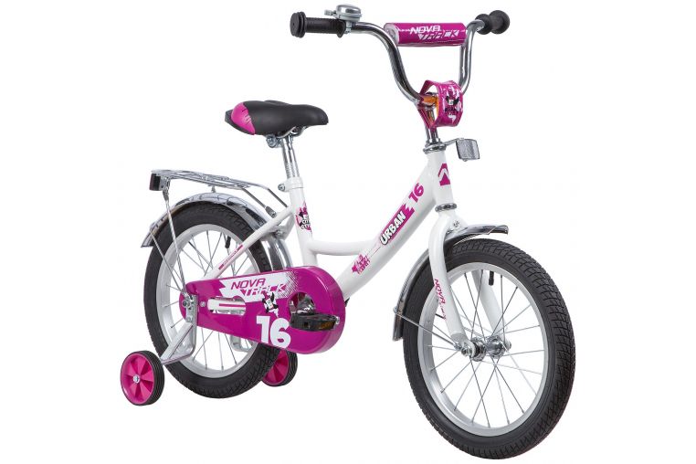 Велосипед 16" NOVATREK Urban, 163URBAN.WT9 , белый 