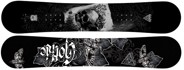 сноуборд доски Black Fire Gothic 159 