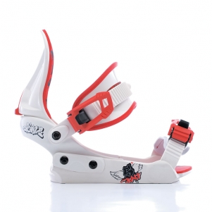 Крепления Atom 5 CENTs Junior white/red  XS (1-6) 