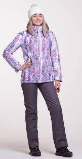 Утепленный костюм Nordski City Violet/Mint/Grey W 42-L 