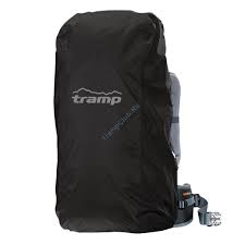 Накидка TRAMP на рюкзак M (30-60l),черный TRP-018 