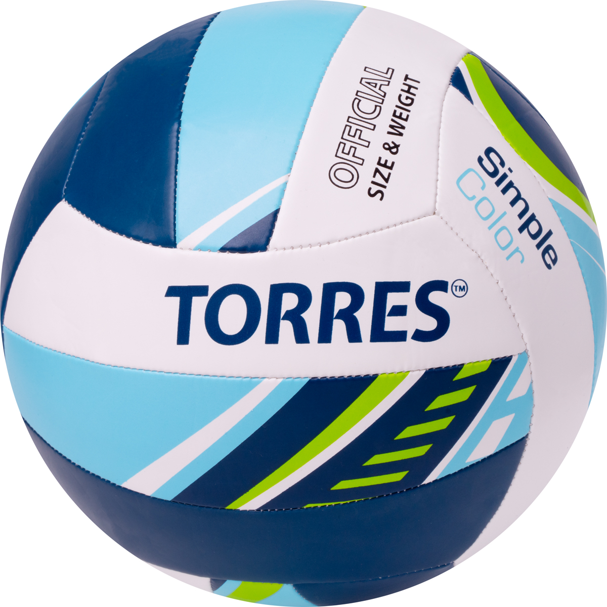 Мяч волейбольный TORRES Simple Color, р.5 