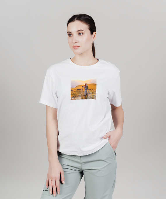 Футболка Nordski Discovery White W 42