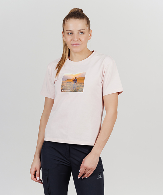 Футболка Nordski Discovery Soft Pink W 42