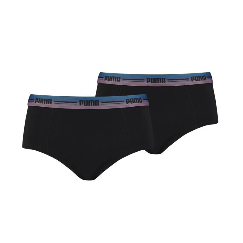 Трусы PUMA ICONIC MINI SHORT 2P Dark den  размер S