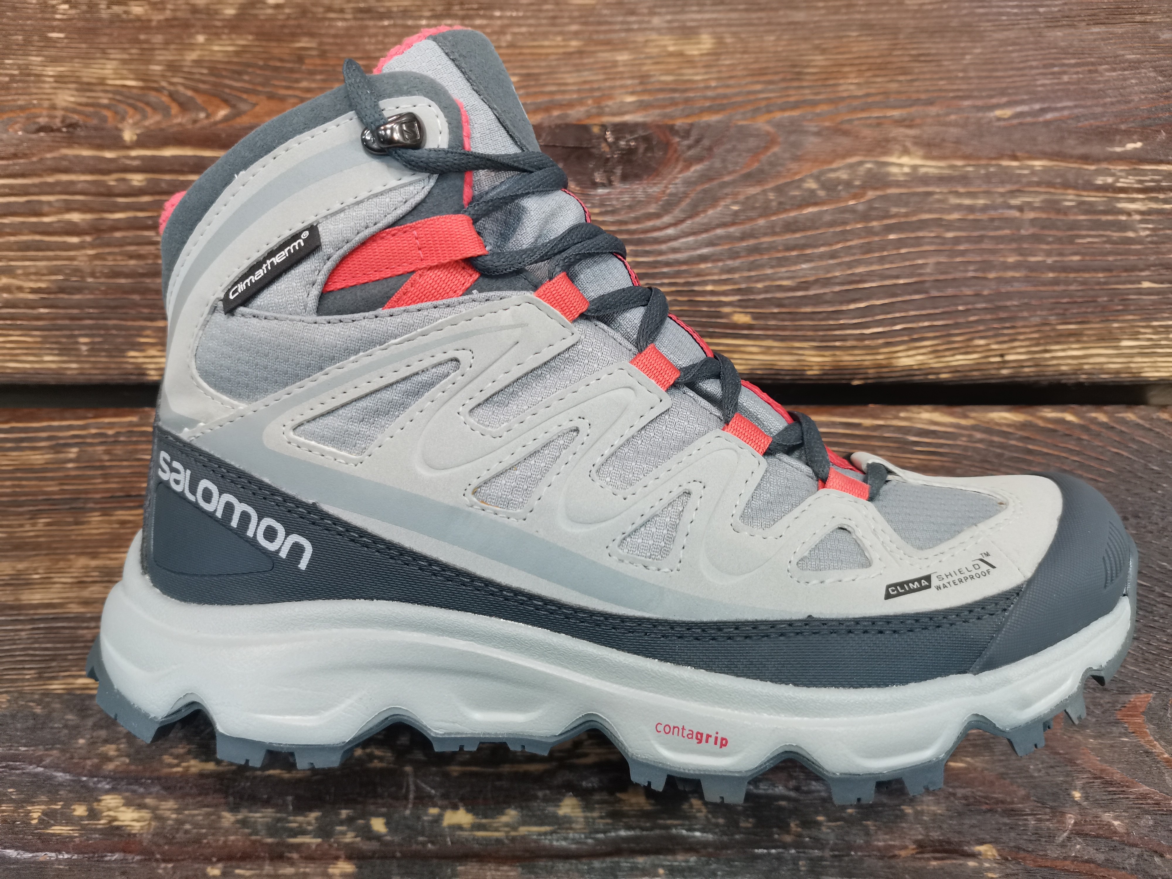Ботинки SALOMON SYNAPSE SNOW CS WP W GY/ON/PAP 5 