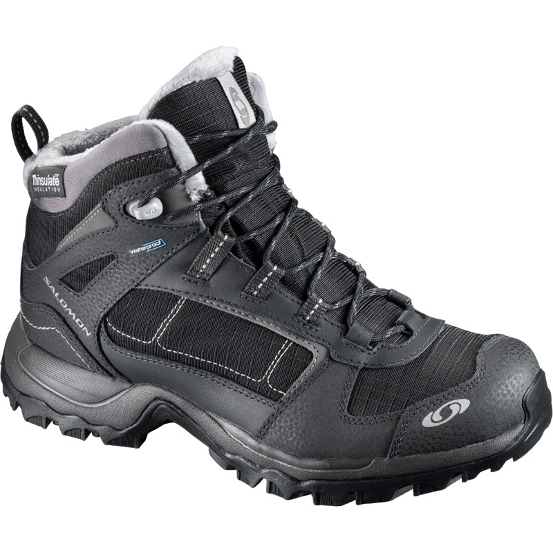 Ботинки SALOMON WASATCH WP W Black/Black/Aut p 7 