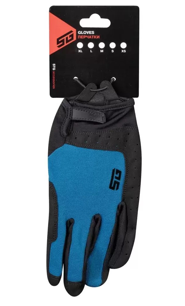 Перчатки STG Fit Skin,р.М,синий с черн. 