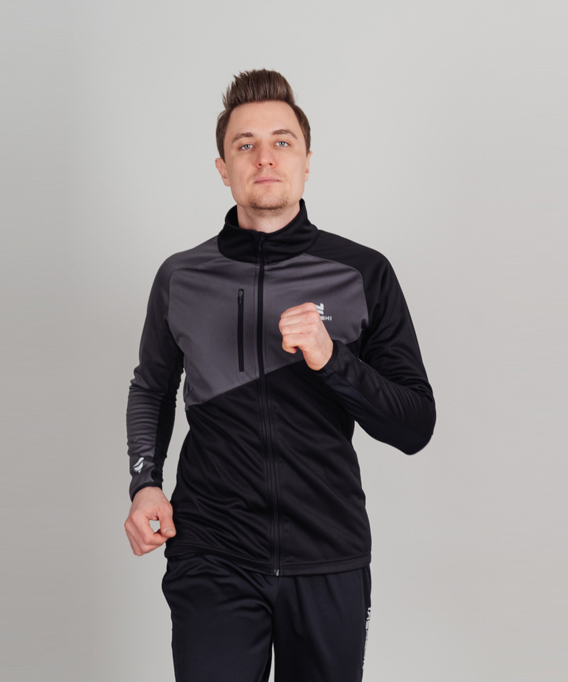 Разминочная куртка Nordski Premium BL/BK 50-L 