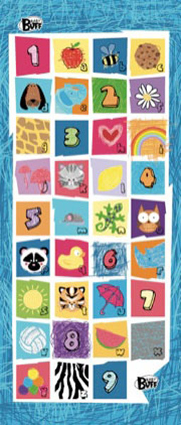 Бандана 50180 BUFF Alphabet/Barbuda 